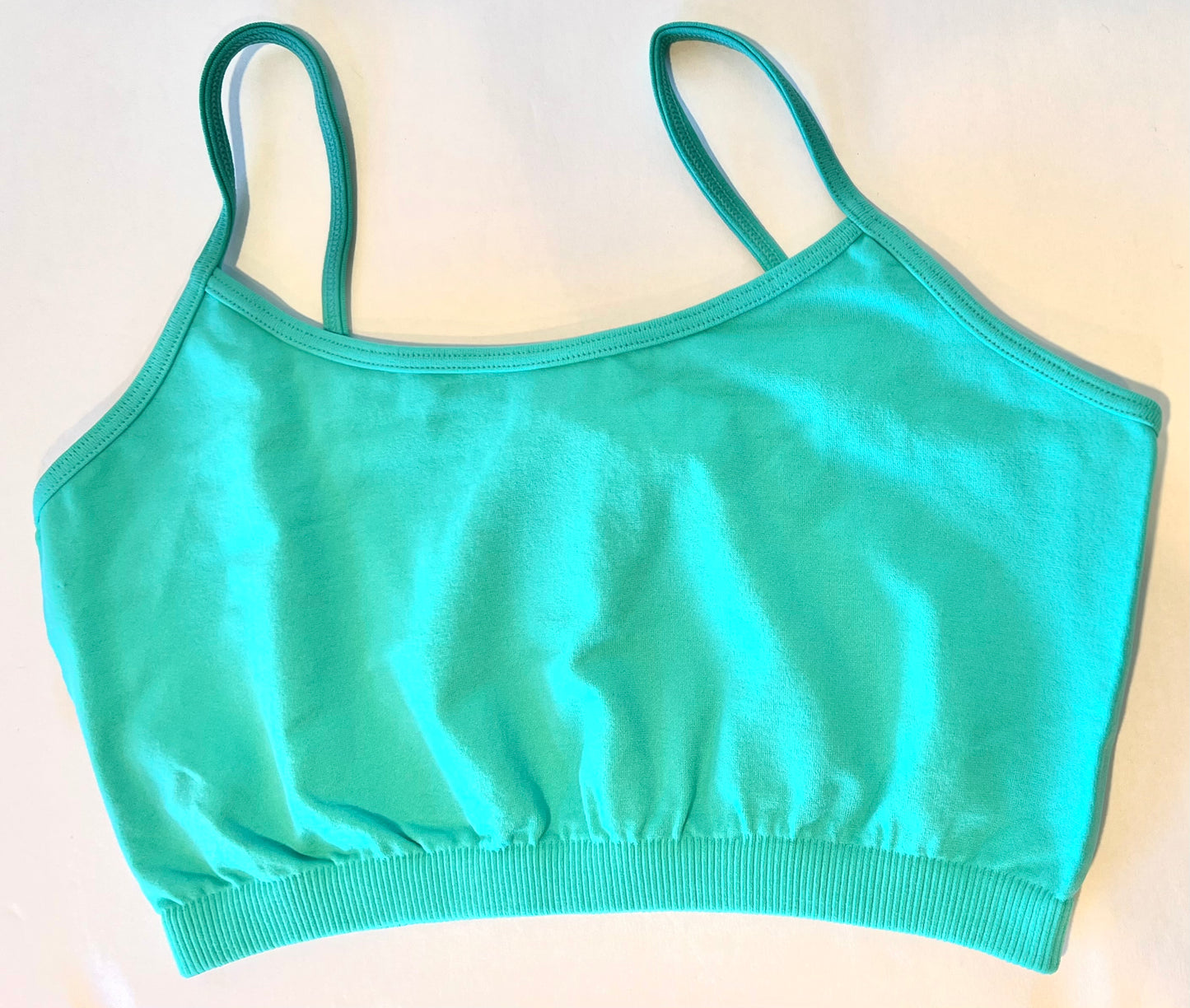 Fitted Spaghetti Strap Bra