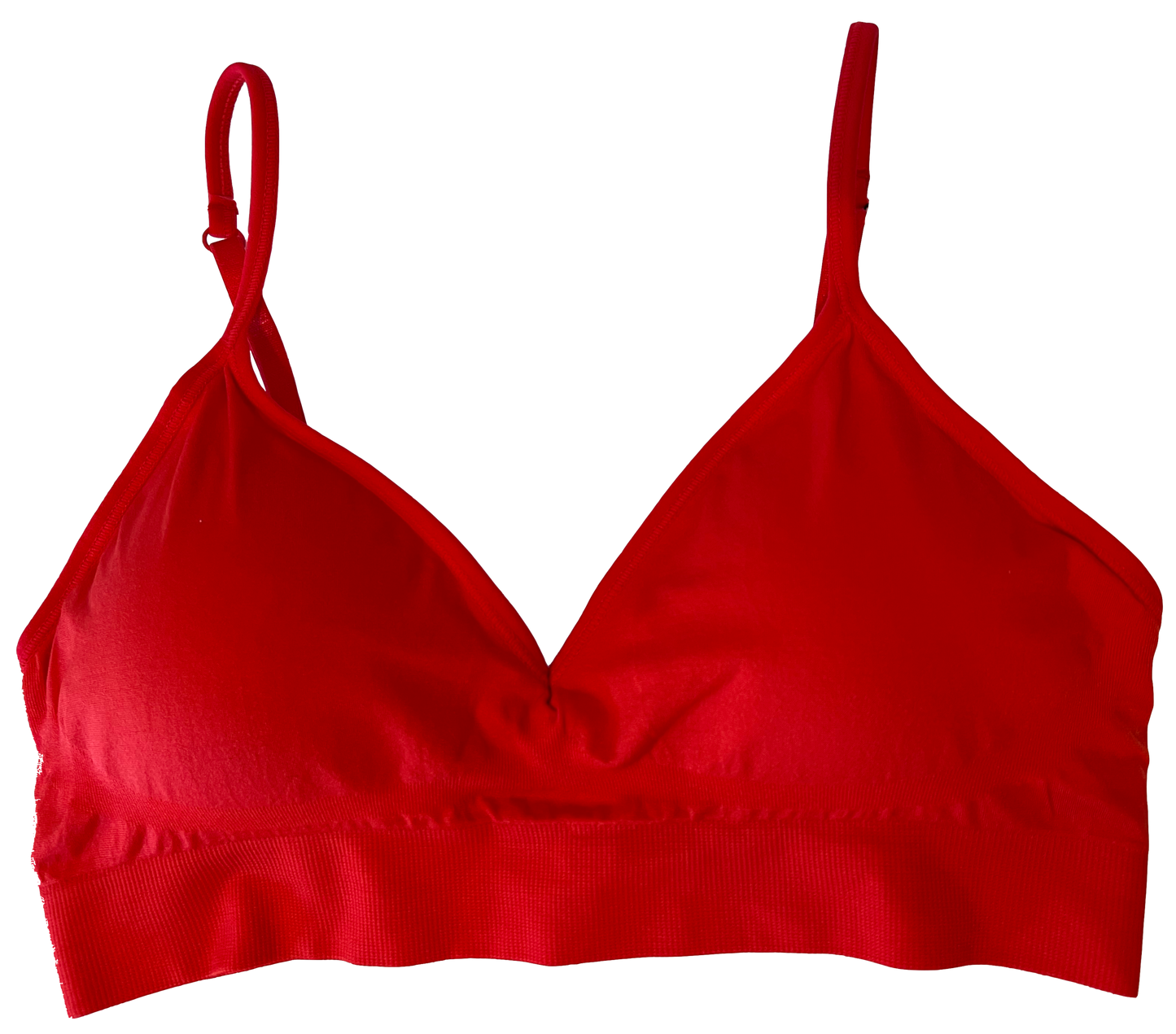 V-Front Adjustable / Convertible Straps Padded Bra