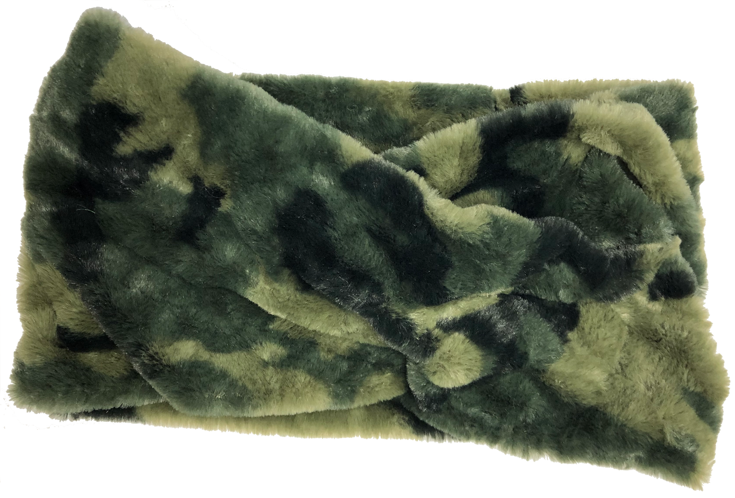 Camouflage Faux Fur Snood