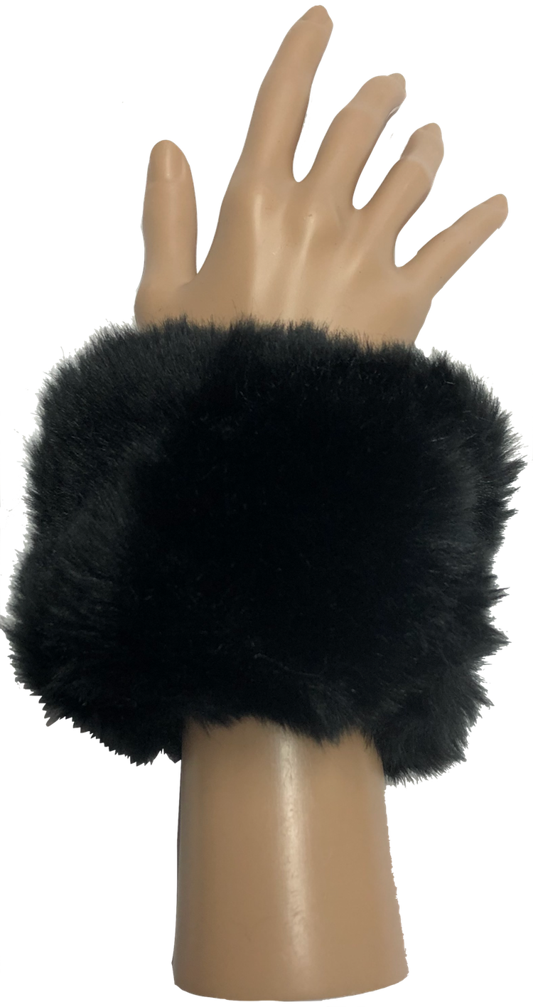 Faux Fur Cuff Set