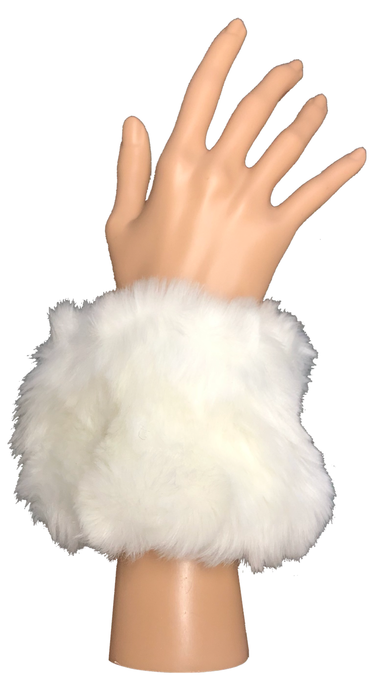 Faux Fur Cuff Set