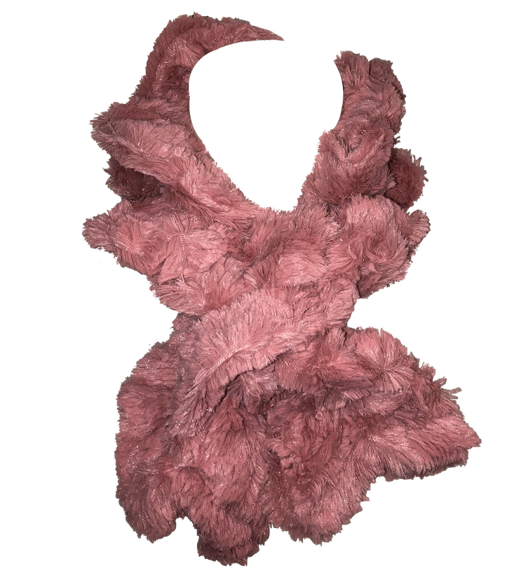Faux Fur Pull-Thru scarf