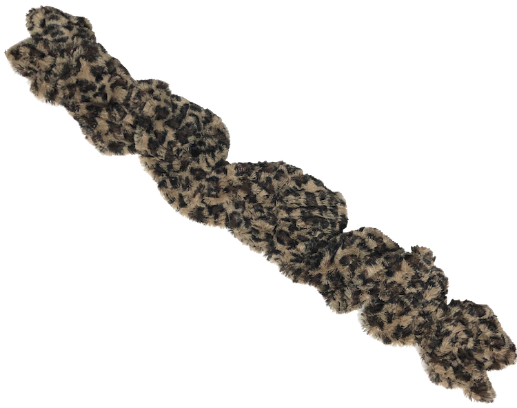 Animal Faux Fur Pull-Thru scarf