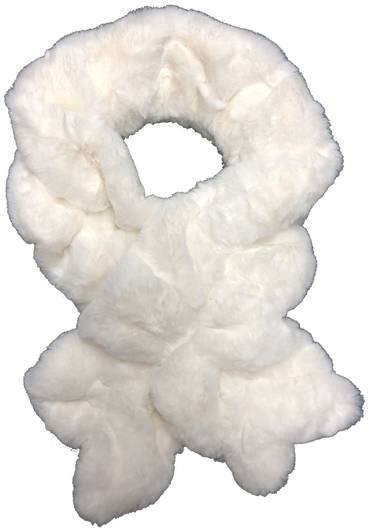 Luxe Faux Fur Pull-Thru scarf