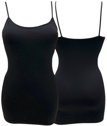 Spaghetti Strap Camisole with Padded Shelf Bra