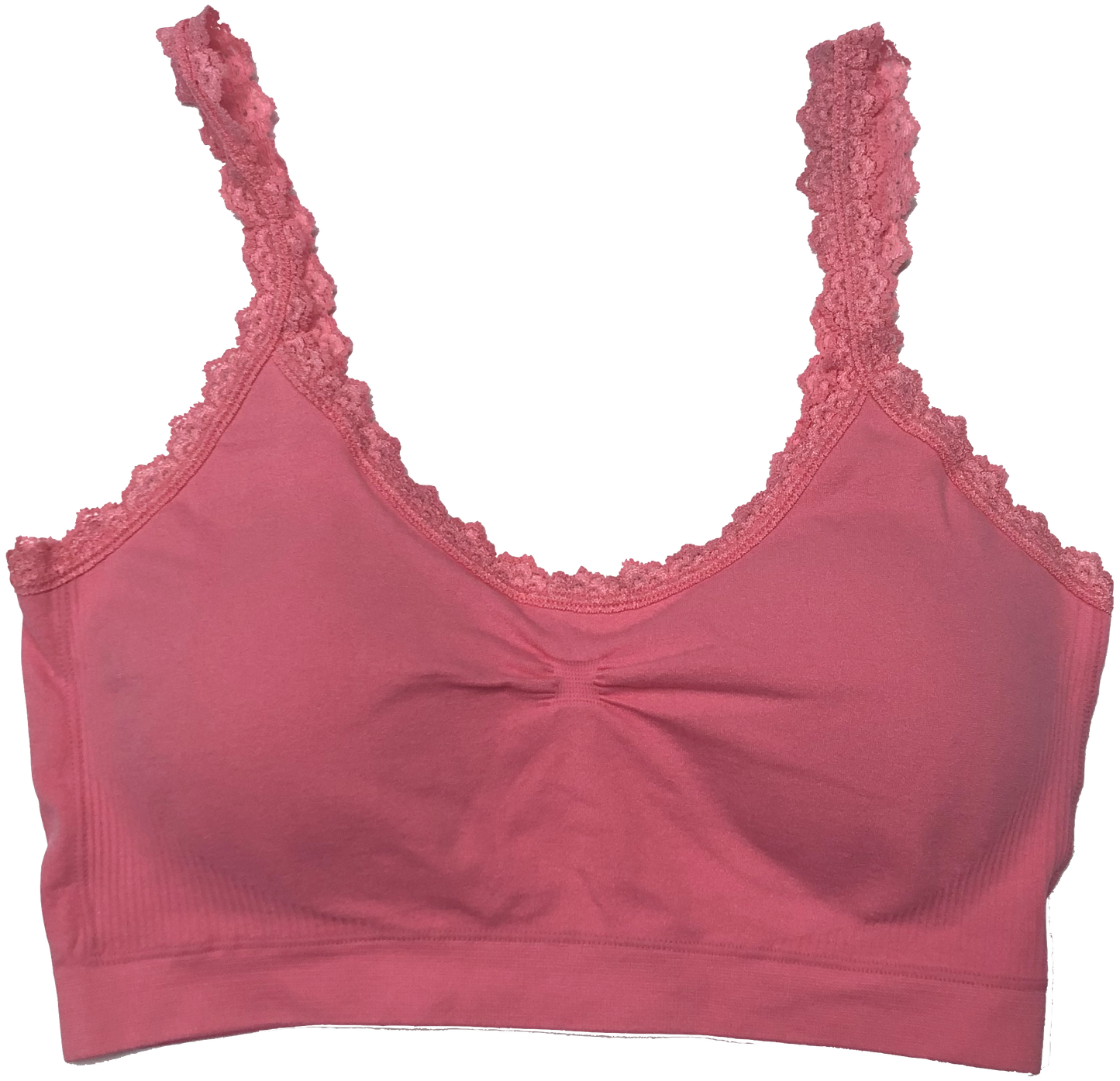 Lace Trimmed Padded Bra