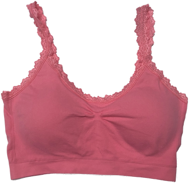 Lace Trimmed Padded Bra