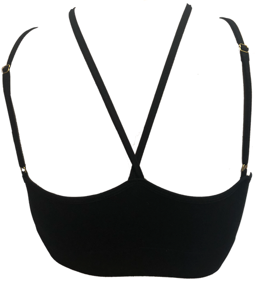 Multi Strap X-Cross Padded Bralette