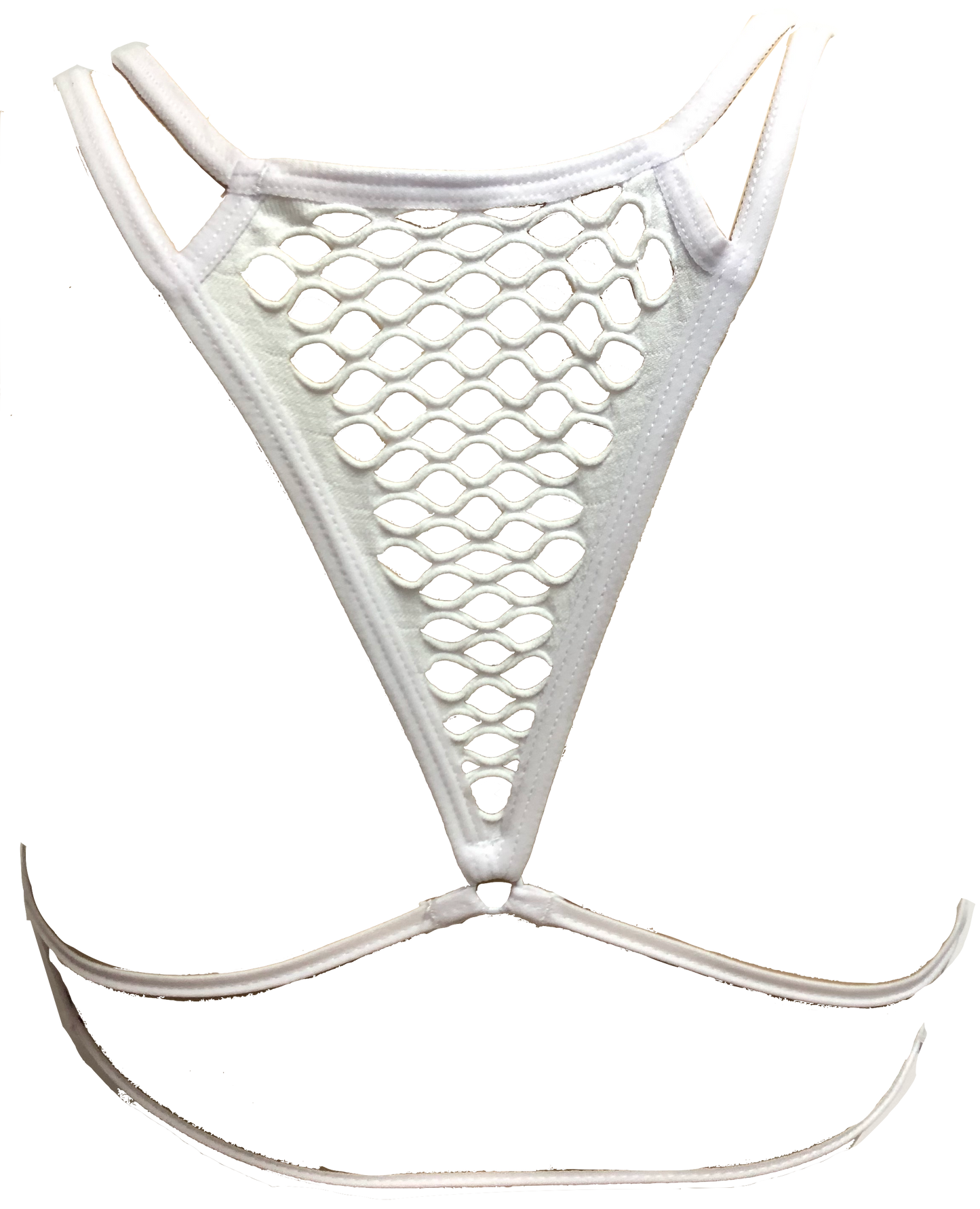 Mesh Diamond Back Padded Bralette