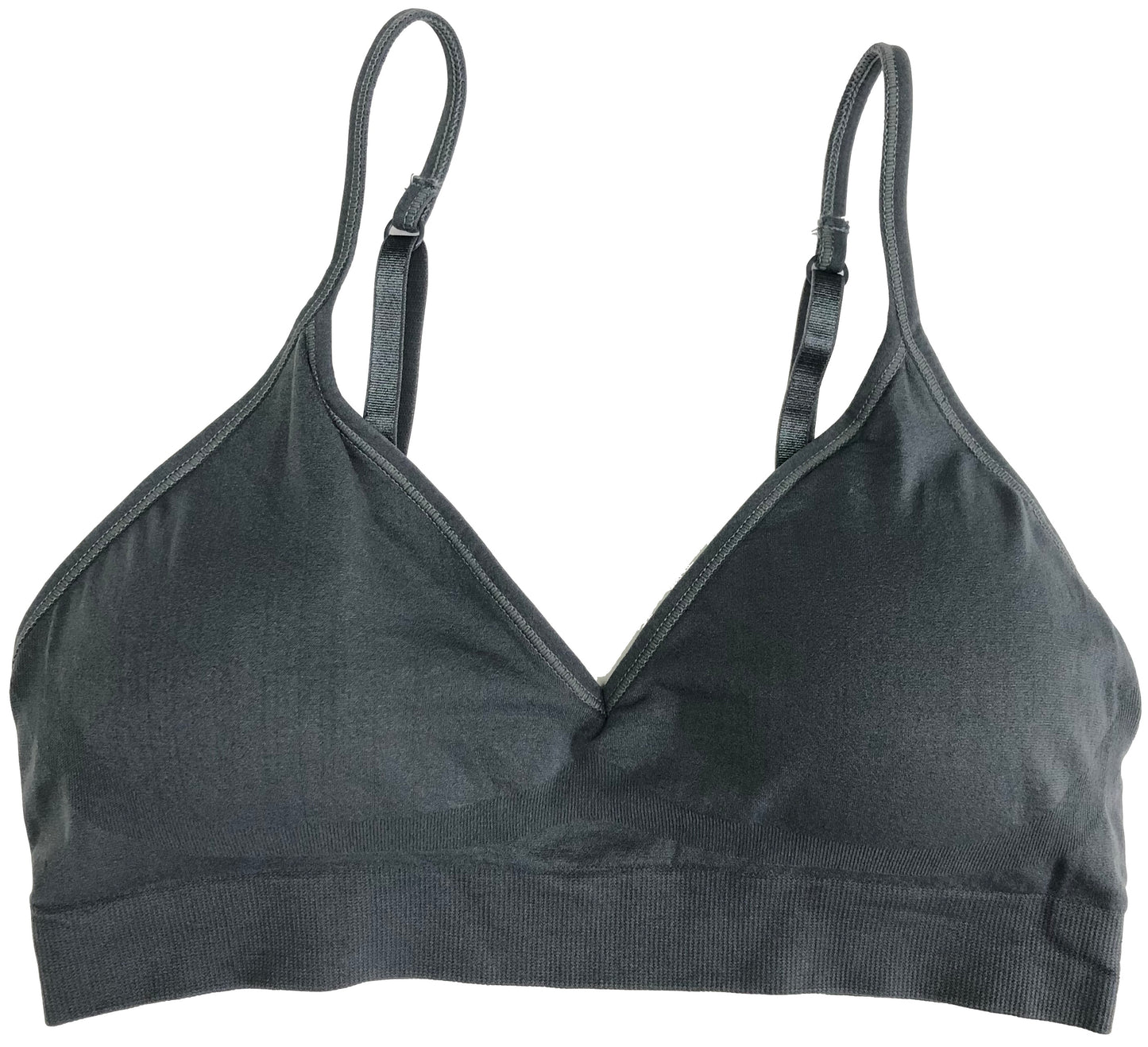 V-Front Adjustable / Convertible Straps Padded Bra