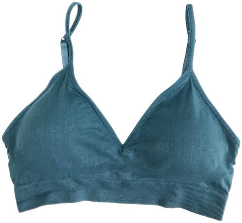 V-Front Adjustable / Convertible Straps Padded Bra