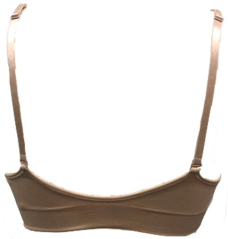 V-Front Adjustable / Convertible Straps Padded Bra