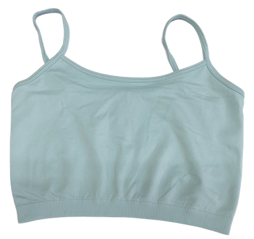 Fitted 1/2 Camisole Spaghetti Strap Bra