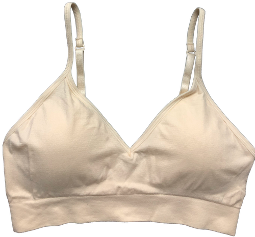 V-Front Adjustable / Convertible Straps Padded Bra