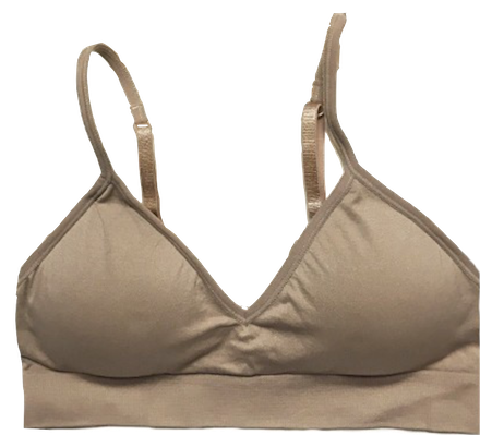 V-Front Adjustable / Convertible Straps Padded Bra