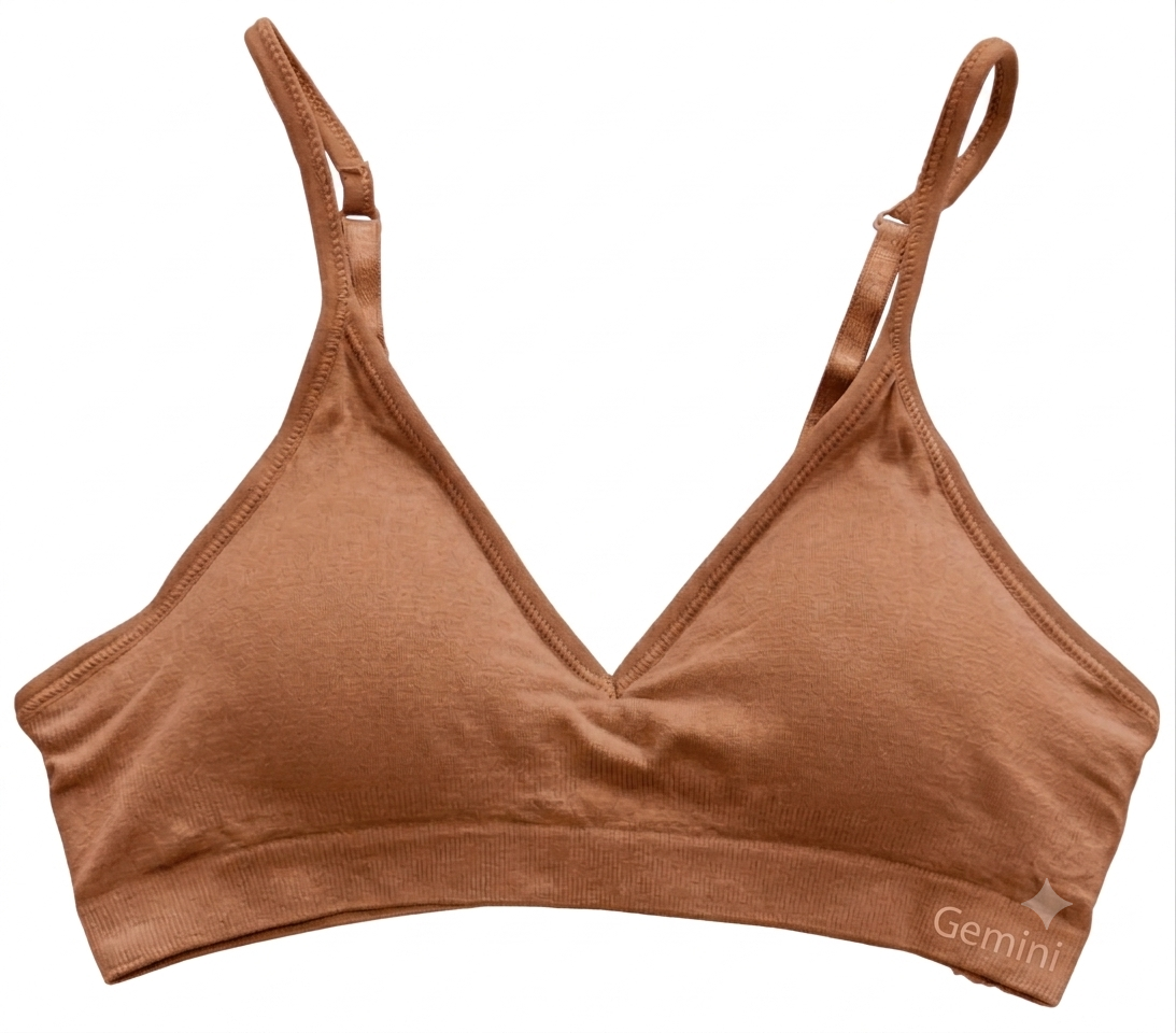 Fitted V-Front Adjustable / Convertible Straps Padded Bra