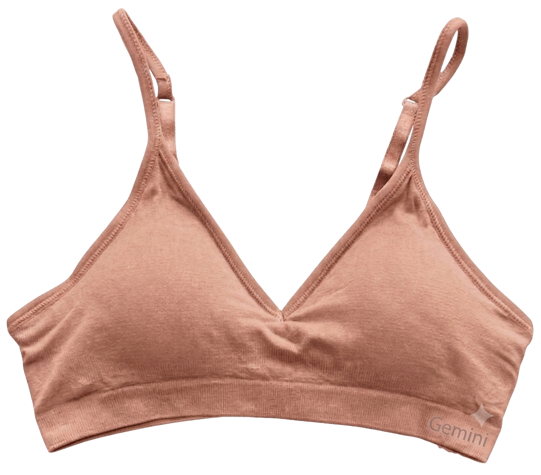 Fitted V-Front Adjustable / Convertible Straps Padded Bra
