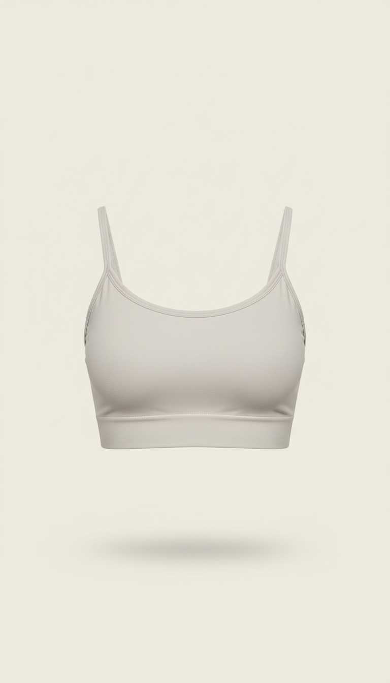 Seamless bralette in soft stretch-knit