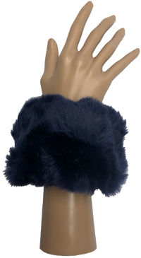 Faux Fur Cuff Set