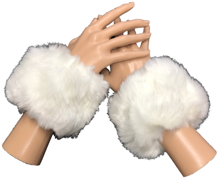 Faux Fur Cuff Set