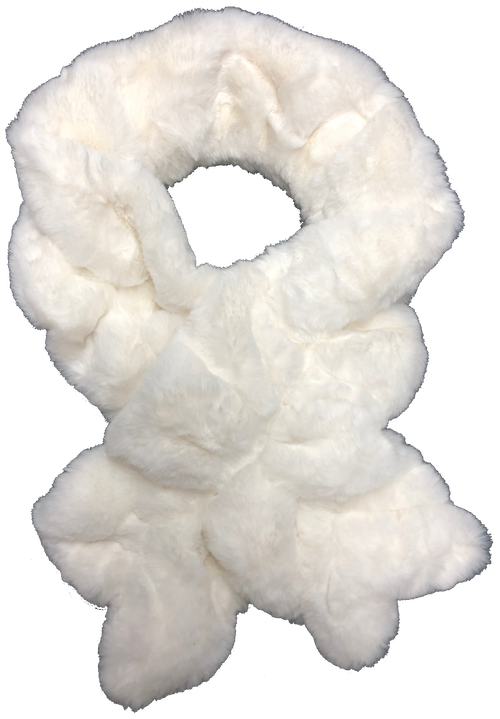 Luxe Faux Fur Pull-Thru scarf